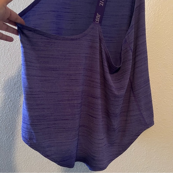 Nike Dri Fit Purple Tank Top Large - Picture 3 of 7